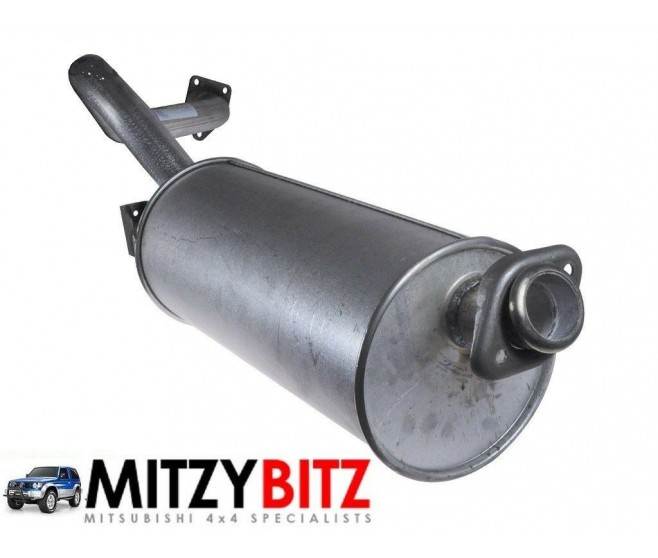 REAR EXHAUST BACK BOX SILENCER FOR A MITSUBISHI V20-50# - EXHAUST PIPE & MUFFLER