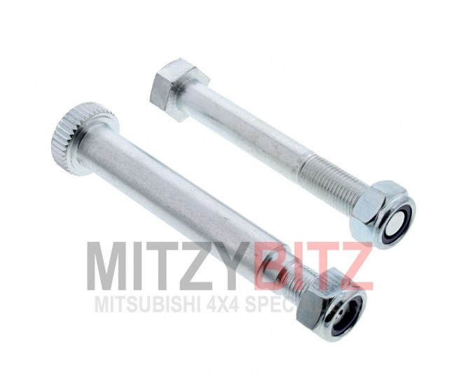 FRONT LOWER WISHBONE BOLTS (2) FOR A MITSUBISHI V20,40# - FRONT SUSP ARM & MEMBER