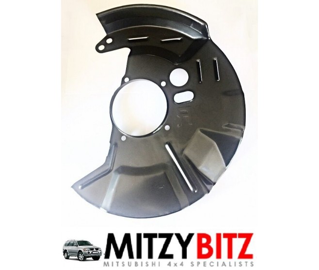 BRAKE DISC COVER FRONT RIGHT FOR A MITSUBISHI K60,70# - FRONT WHEEL BRAKE