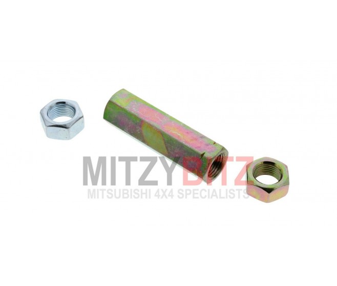 TRACK ROD END ADJUSTER TUBE AND NUTS FOR A MITSUBISHI K60,70# - STEERING LINKAGE