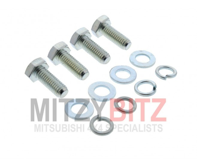 MIDDLE SKID PLATE SUMP BASH GUARD BOLTS  FOR A MITSUBISHI V20,40# - MIDDLE SKID PLATE SUMP BASH GUARD BOLTS 