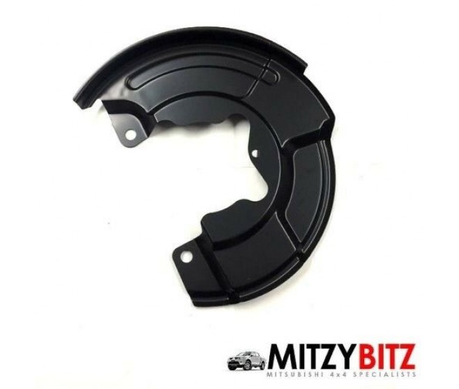 GENUINE FRONT RIGHT BRAKE DISC COVER FOR A MITSUBISHI L200 - KL2T