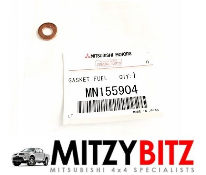 FUEL INJECTOR WASHER NOZZLE GASKET FOR A MITSUBISHI FUEL - 