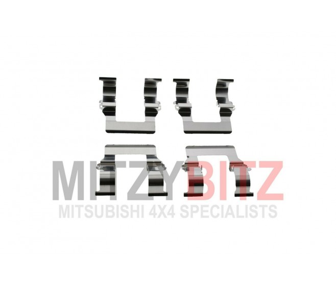 FRONT CALIPER BRAKE PAD CLIPS FOR A MITSUBISHI PAJERO/MONTERO - V23W