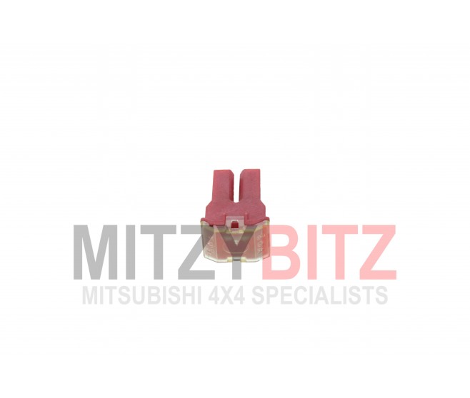 50 AMP RED PUSH IN FUSE FLAT STYLE FOR A MITSUBISHI P0-P2# - 50 AMP RED PUSH IN FUSE FLAT STYLE